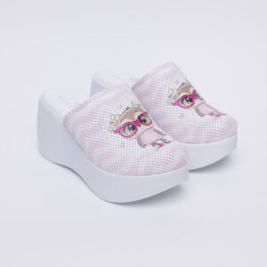 Ciabatte chiuse da donna in pelle con sottopiede soft Zoccoli sanitari donna Colorate Ciabatte chiuse da donna in pelle con sottopiede soft Zoccoli sanitari donna Colorate