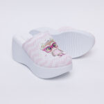 Ciabatte chiuse da donna in pelle con sottopiede soft / Ciabatte chiuse da donna in pelle con sottopiede soft /