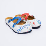 Ciabatte per medici con sottopiede in scamosciata / Ciabatte per medici con sottopiede in scamosciata /