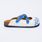 Ciabatte per medici con sottopiede in scamosciata / Ciabatte per medici con sottopiede in scamosciata /