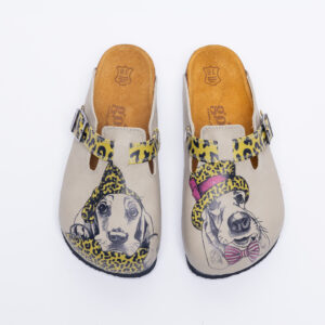Sabot da donna bassi colorati Clogs con stampa Colorate Sabot da donna bassi colorati Clogs con stampa Colorate