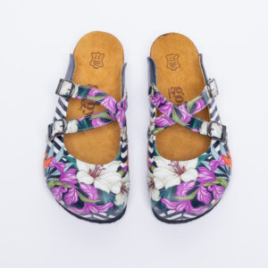 Sabot da donna bassi colorati Clogs con stampa Colorate Sabot da donna bassi colorati Clogs con stampa Colorate