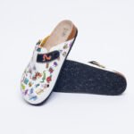 Ciabatte per asilo con sottopiede in scamosciata /