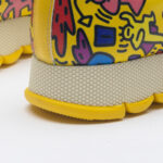 Scarpe sportive da donna con stampa colorata realizzata in ecopelle / Scarpe sportive da donna con stampa colorata realizzata in ecopelle /