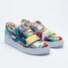 Scarpe sportive da donna con stampa colorata realizzata in ecopelle Sneakers da donna 5 Scarpe sportive da donna con stampa colorata realizzata in ecopelle Sneakers da donna 5