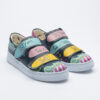 Scarpe sportive da donna con stampa colorata realizzata in ecopelle Sneakers da donna 6 Scarpe sportive da donna con stampa colorata realizzata in ecopelle Sneakers da donna 6