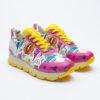Scarpe sportive da donna con stampa colorata realizzata in ecopelle Sneakers da donna 5 Scarpe sportive da donna con stampa colorata realizzata in ecopelle Sneakers da donna 5