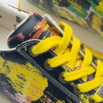 Scarpe sportive da donna con stampa colorata realizzata in ecopelle / Scarpe sportive da donna con stampa colorata realizzata in ecopelle /