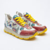 Scarpe sportive da donna con stampa colorata realizzata in ecopelle Sneakers da donna 6 Scarpe sportive da donna con stampa colorata realizzata in ecopelle Sneakers da donna 6
