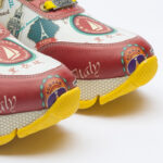 Scarpe sportive donna con stampa colorata realizzata in ecopelle / Scarpe sportive donna con stampa colorata realizzata in ecopelle /