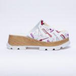 Ciabatte anatomiche con plateau in vera pelle / Ciabatte anatomiche con plateau in vera pelle /