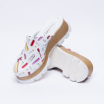 Ciabatte anatomiche con plateau in vera pelle / Ciabatte anatomiche con plateau in vera pelle /