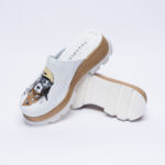 Ciabatte anatomiche con plateau in vera pelle / Ciabatte anatomiche con plateau in vera pelle /