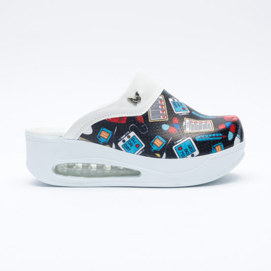 Alternative view of Ciabatte da infermiera in ecopelle