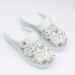 Ciabatte da infermiera in ecopelle /