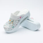 Ciabatte sanitarie da donna con zeppa /