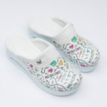 Ciabatte sanitarie da donna con zeppa /