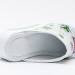 Ciabatte chiuse da donna in pelle con sottopiede soft / Ciabatte chiuse da donna in pelle con sottopiede soft /