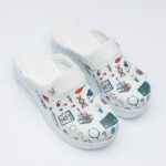 Ciabatte da infermiera in ecopelle /