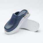 Sabot da donna in pelle con punta chiusa /