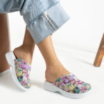 Ciabatte in pelle antifatica con gel /