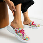 Ciabatte in pelle antifatica con gel /