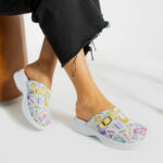 Ciabatte in pelle antifatica con gel /