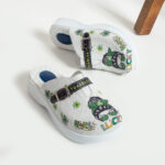 Ciabatte in pelle antifatica con gel /