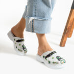 Ciabatte in pelle antifatica con gel /