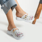 Ciabatte in pelle antifatica con gel /