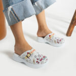 Ciabatte in pelle antifatica con gel /