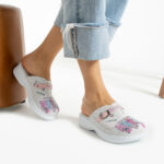 Ciabatte in pelle antifatica con gel /