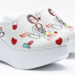 Ciabatte sanitarie in pelle con sottopiede soft / Ciabatte sanitarie in pelle con sottopiede soft /