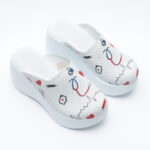 Ciabatte sanitarie in pelle con sottopiede soft / Ciabatte sanitarie in pelle con sottopiede soft /