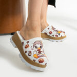 Zoccoli da lavoro da donna in pelle naturale / Zoccoli da lavoro da donna in pelle naturale /