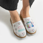 Zoccoli sanitari da donna in pelle naturale / Zoccoli sanitari da donna in pelle naturale /