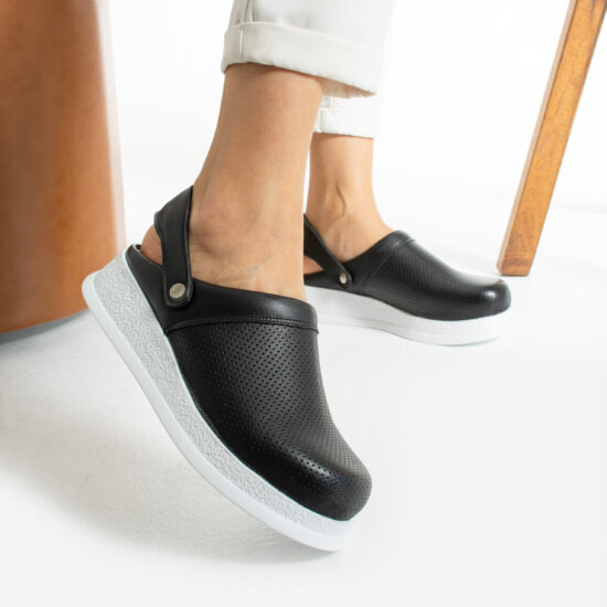 Alternative view of Zoccoli sanitari da donna con cinturino per tallone