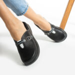 Ciabatte in pelle antifatica con gel / Ciabatte in pelle antifatica con gel /
