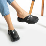 Ciabatte in pelle antifatica con gel / Ciabatte in pelle antifatica con gel /