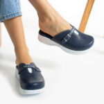 Ciabatte in pelle antifatica con gel / Ciabatte in pelle antifatica con gel /