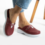 Ciabatte in pelle antifatica con gel / Ciabatte in pelle antifatica con gel /