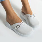 Ciabatte in pelle antifatica con gel / Ciabatte in pelle antifatica con gel /