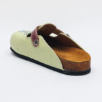 Sabot anatomico colorato con sottopiede in scamosciata / Sabot anatomico colorato con sottopiede in scamosciata /