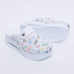 Ciabatte sanitarie in pelle con sottopiede soft /