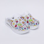 Ciabatte chiuse da donna in pelle con sottopiede soft / Ciabatte chiuse da donna in pelle con sottopiede soft /