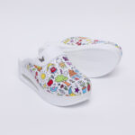 Ciabatte chiuse da donna in pelle con sottopiede soft / Ciabatte chiuse da donna in pelle con sottopiede soft /