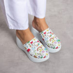 Ciabatte sanitarie in pelle con sottopiede soft / Ciabatte sanitarie in pelle con sottopiede soft /