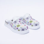 Ciabatte anatomiche in vera pelle con stampa / Ciabatte anatomiche in vera pelle con stampa /