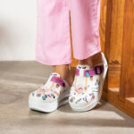 Ciabatte da lavoro anatomiche da donna con zeppa / Ciabatte da lavoro anatomiche da donna con zeppa /