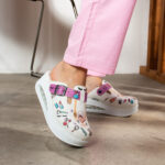 Ciabatte da lavoro anatomiche da donna con zeppa / Ciabatte da lavoro anatomiche da donna con zeppa /